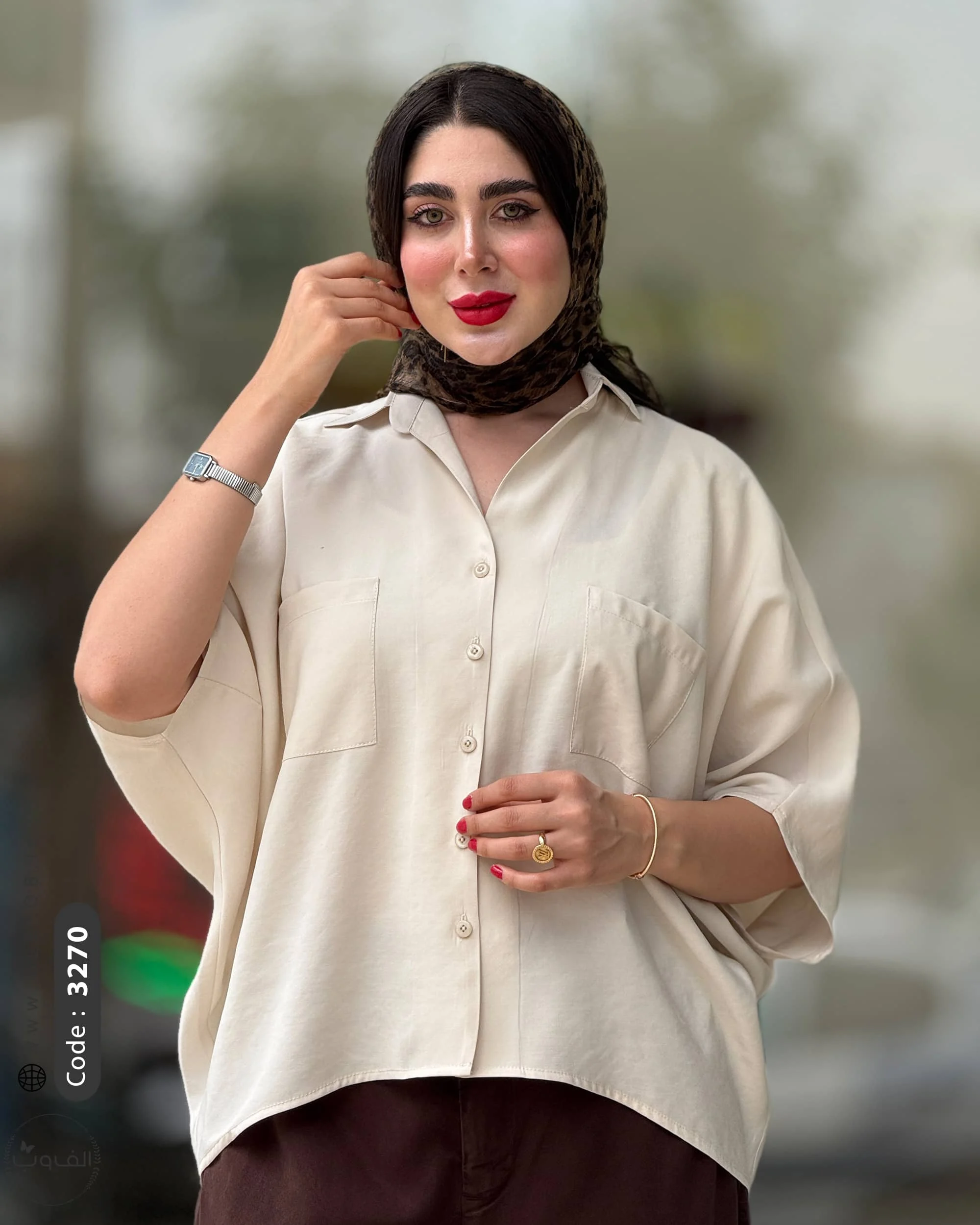 تونیک پانچ سیلک ابریشم | 3270