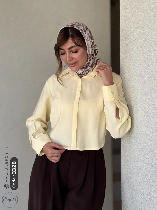 شومیز کراپ سیلک | 3328