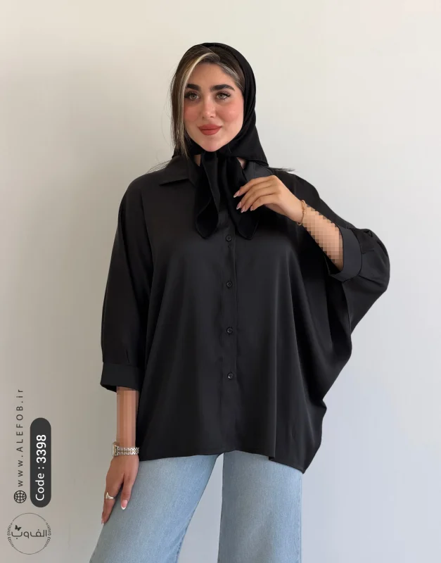 شومیز ساتن | 3398